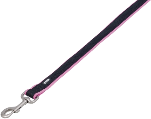 Nobby MESH PRENO vodítko neoprén růžové L/XL 120cm