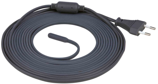 Topný kabel, silicon, jednošňůrový 15 W/3,50 m (RP 2,90 Kč)