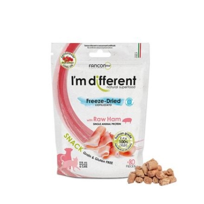 I´M DIFFERRENT SNACK šunka - mrazem sušený pamlsek, 40 g