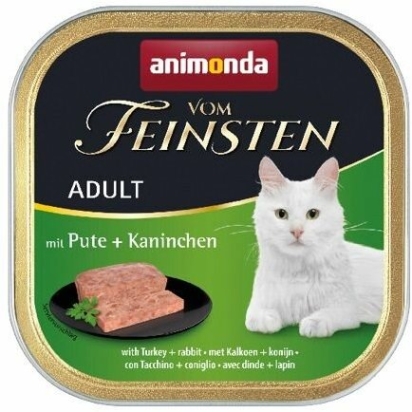 ANIMONDA paštika ADULT - krůta, králík pro kočky 100g