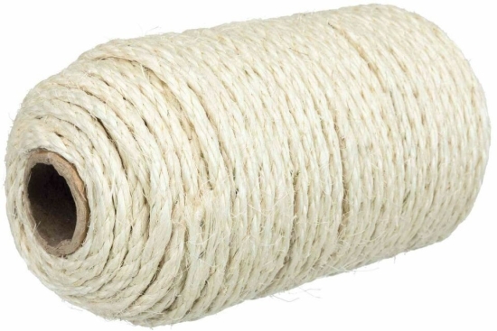 Sisalové lano,  50 m/ø 4-6 mm