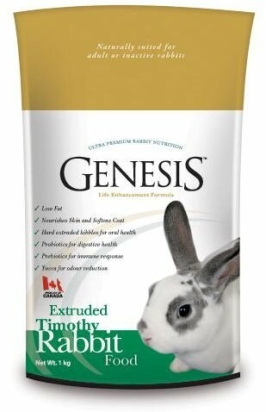 GENESIS TIMOTHY RABBIT FOOD 1 kg granulované k.pro králíky