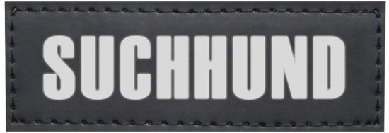Nobby vyměnitelný nápis SUCHHUND na postroj Seguro 3x9cm 2ks