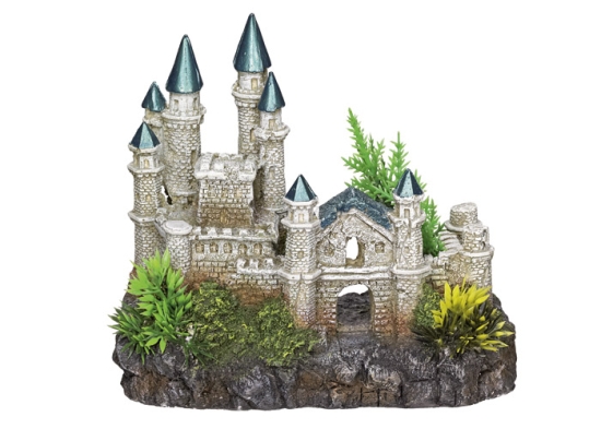 Nobby akvarijní dekorace středověký hrad 18,2 x 11,5 x 15,5 cm