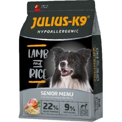 JULIUS K-9 HighPremium 3kg SENIOR/LIGHT Hypoallergenic LAMB&Rice
