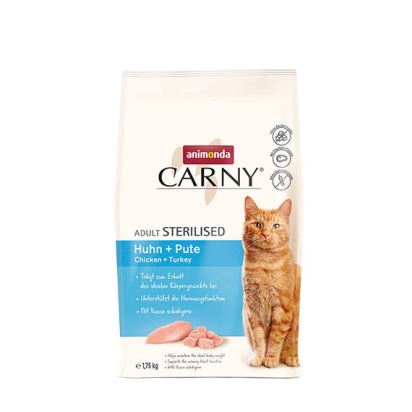 ANIMONDA Carny Sterilised - kuře + krůta 1.75 kg