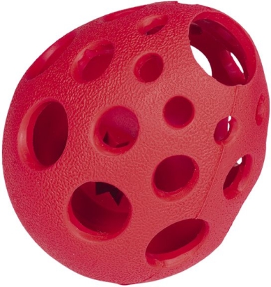 Nobby silná gumová hračka děrované vejce &quot;stand-up&quot; 11cm