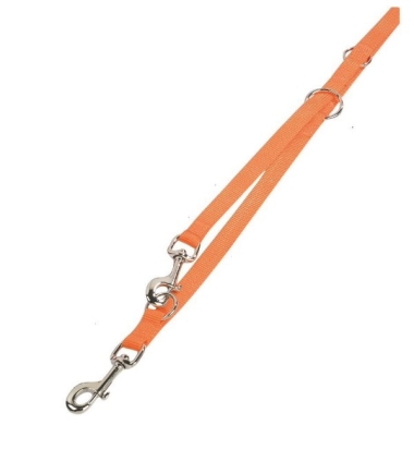 Nobby CLASSIC vodítko nylon 200cm / 10mm oranžová