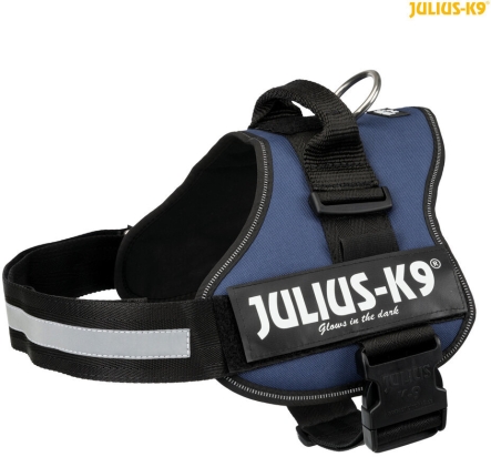 Julius-K9 silový postroj 1/L 66-85 cm/50 mm, indigo - DOPRODEJ