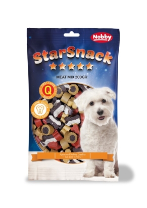 Nobby StarSnack Meat Mix pamlsky pro psa 200g