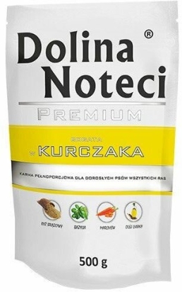 DOLINA NOTECI PREMIUM kuřecí kapsička pro psy 500 g