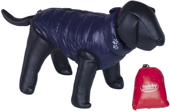 Nobby LIGHT vesta pro psa oboustranná červená/námořnická modř 23cm