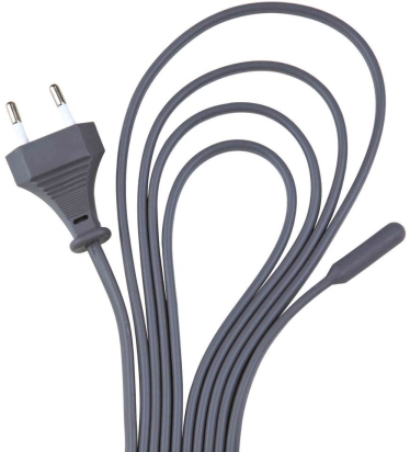 Topný kabel, silicon, jednošňůrový 50 W/7 m (RP 2,90 Kč)