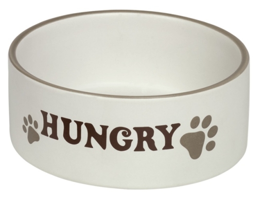 Nobby HUNGRY keramická matná miska krémová 15x6cm 550ml