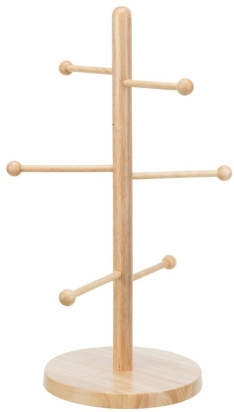 Dřevěný stojan na preclíky, 50cm