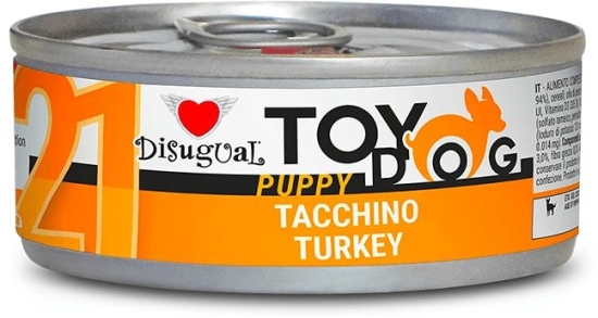 Disugual Puppy TOYDOG 21 Single Protein konzerva krůta 85g