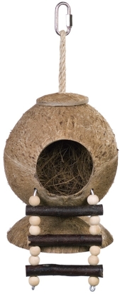 Nobby kokosový domek s žebříkem 31 x 11,5 cm