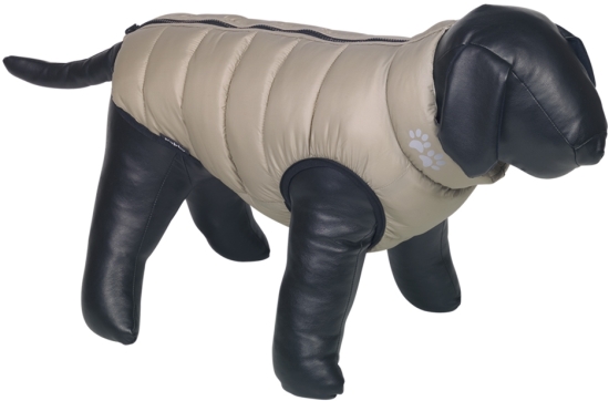 Nobby obleček pro psa LIGHT oboustranný šedá / béžová 40cm