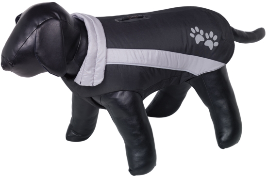 Nobby SABI reflexní obleček pro psa černo-šedá 40cm