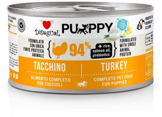 Disugual Dog Single Protein Puppy Krůta konzerva 150g