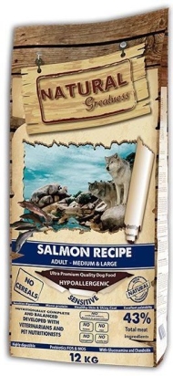 Natural Greatness Salmon Recipe Medium,Large /losos/ 12 kg