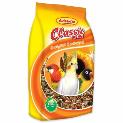 AVICENTRA CLASSIC menu malý papoušek 1kg