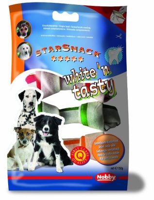 Nobby StarSnack White'n Tasty uzlík 10-11,5cm 5ks