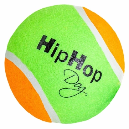 Tenisový míč barevný 10 cm HIPHOP DOG