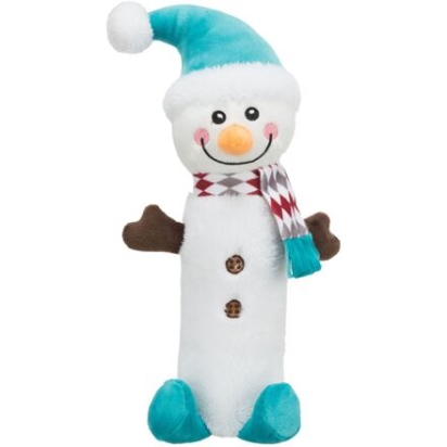 Xmas SNOWMAN, plyšový sněhulák s pet lahví uvnitř, 38 cm