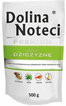 DOLINA NOTECI PREMIUM zvěřinová kapsička pro psy 500 g