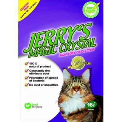 Kočkolit Jerrys Magic Crystals 16l Levandule