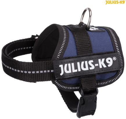 Julius-K9 silový postroj Baby 1/XS 30-40 cm, indigo - DOPRODEJ