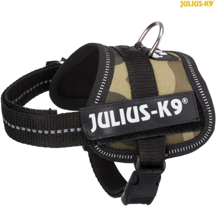 Julius-K9 silový postroj Baby 1/XS 30-40 cm, -  maskáč