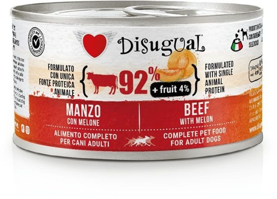 Disugual Fruit Dog Single Protein Hovězí s melounem konzerva 150g