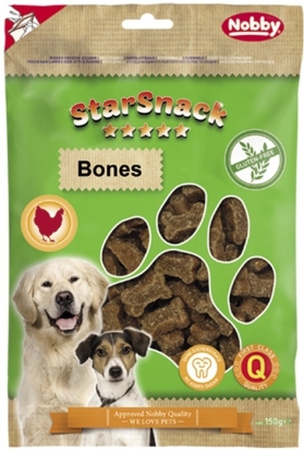 Nobby StarSnack Bones GLUTEN FREE bezlepkové pamlsky kostičky 150g