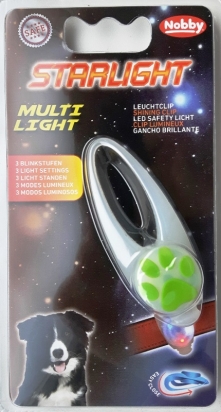 Starlight Multi Light blikající přívěšek transparentní 1ks