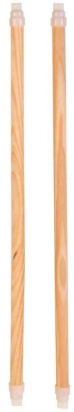 Dřevěná bidla s plastovým úchytem do klece 35cm/12mm /4ks/ - DOPRODEJ