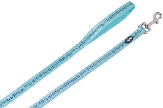 Nobby SOFT GRIP vodítko nylon S 120cm / 15mm mátová