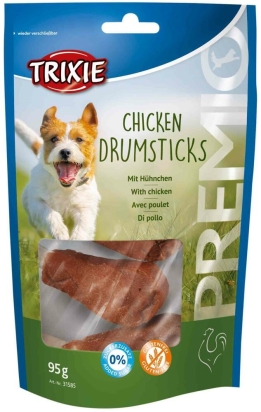 Premio CHICKEN DRUMSTICKS Light - kuřecí špalíky na kalciové kosti 95 g