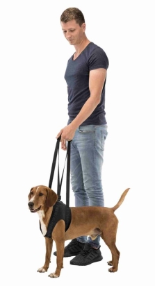 Podpůrná pomůcka k chůzi L-XL 75-85 cm černá