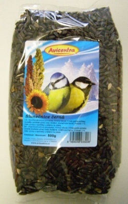 AVICENTRA slunečnice černá 500 g