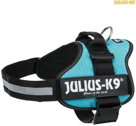 Julius-K9 silový postroj 2/L-XL 71-96 cm/50 mm,  - ocean