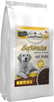 Landfleisch Dog Softbrocken Adult kuřecí 5 kg