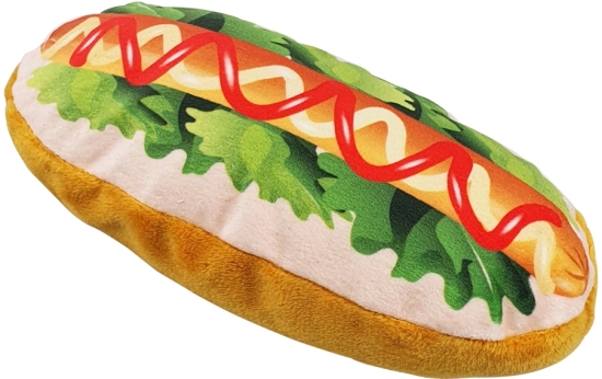 Nobby Classic hračka Hot Dog plyš 17 cm 1 ks