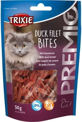 Premio DUCK FILET BITES - kousky kachních prsíček 50 g