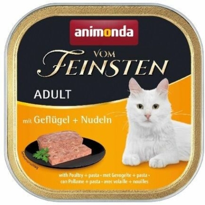 ANIMONDA paštika ADULT - drůbež, těstoviny pro kočky 100g