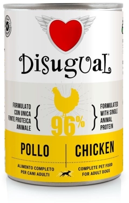 Disugual Dog Single Protein Kuře konzerva 400g