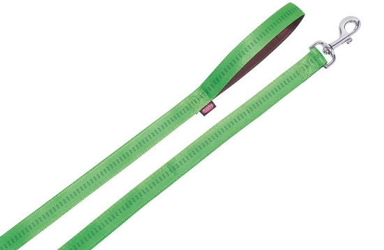 Nobby SOFT GRIP vodítko nylon 120cm / 25mm zelená