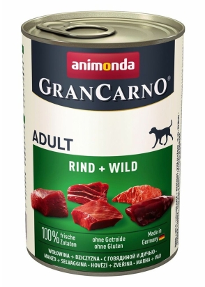 GRANCARNO Adult - hovězí + zvěřina 400g