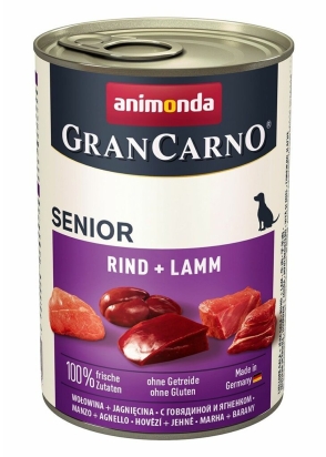 GRANCARNO Senior - hovězí, jehněčí 400g